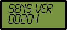 Sensor Firmware Version